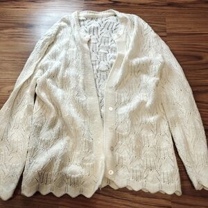 Source Unknown Cream Women's Cardigan
